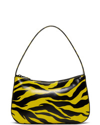 Kwaidan Editions Yellow And Black Tiger Lady Bag