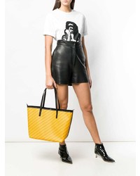 Karl Lagerfeld Logo Stripe Tote Bag