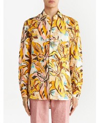 Etro Graphic Print Cotton Shirt