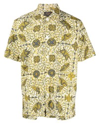 Beams Plus Batik Style Print Shirt
