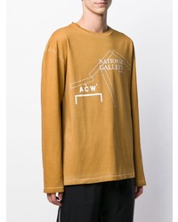 A-Cold-Wall* Logo Long Sleeved T Shirt