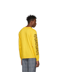 Sss World Corp Yellow Graphic Logo Long Sleeve T Shirt