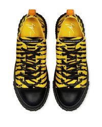 Giuseppe Zanotti Blabber Zebra Print Sneakers