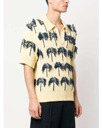 Jil Sander Palm Tree Polo Shirts
