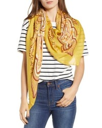 Madewell Oversized Paisley Square Scarf