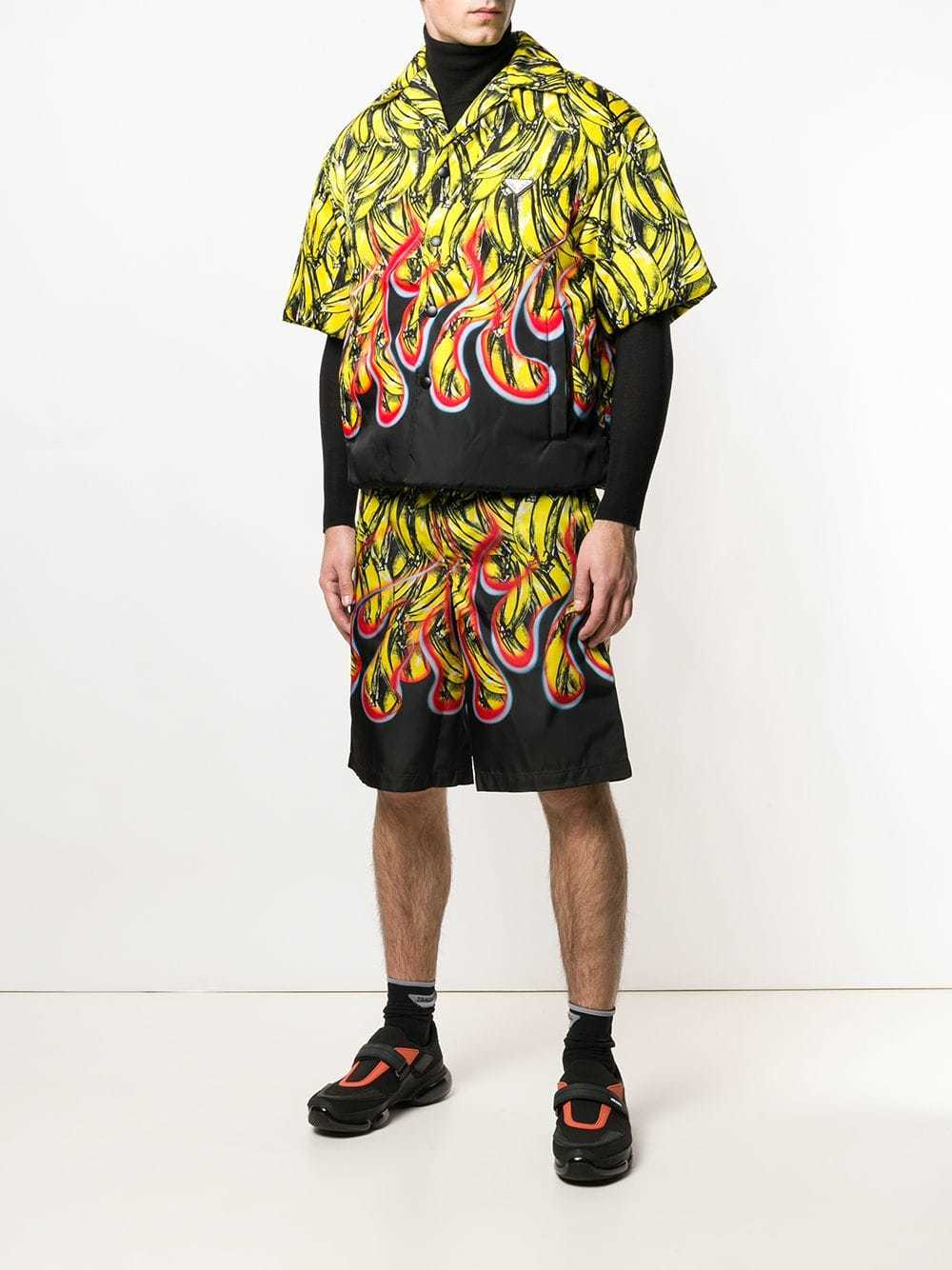 Prada Banana Print Shirt Jacket, $792  | Lookastic