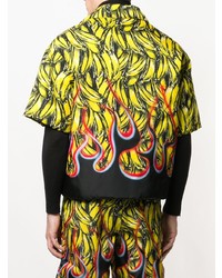 Prada Banana Print Shirt Jacket