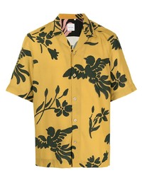 Paul Smith Botanical Print Short Sleeved Shirt