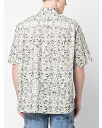 MARANT Graphic Print Cotton Shirt