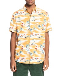 Quiksilver Island Hopper Short Sleeve Button Up Shirt