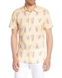 Bonobos Riviera Slim Fit Lemonade Print Shirt