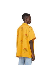 Off-White Yellow Industrial Shirt