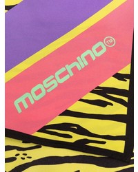 Moschino Zebra Print Silk Scarf