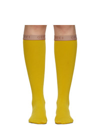 Gucci Yellow Amila Socks