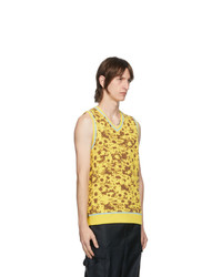 Marc Jacobs Yellow Heaven By Floral Techno Vest