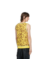 Marc Jacobs Yellow Heaven By Floral Techno Vest