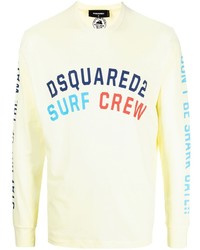 DSQUARED2 Graphic Print Cotton Sweatshirt
