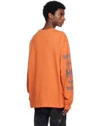 Song For The Mute Orange Orbit Rust Sweatshirt