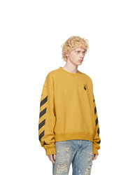 Off-White Yellow Agreet Sweatshirt