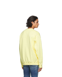 DSQUARED2 Yellow Logo Sweatshirt