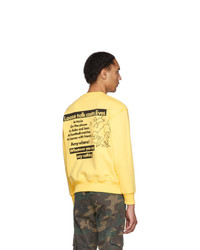 Resort Corps Yellow Loose Talk Sweatshirt