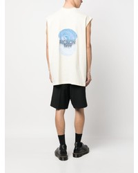 Song For The Mute Graphic Print Cotton Tank Top