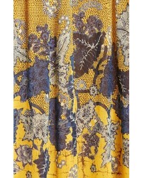 Fuzzi Batik Print Maxi Skirt