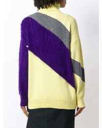 N°21 N21 Colour Block Roll Neck Sweater