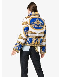 Versace Double Breasted Padded Jacket