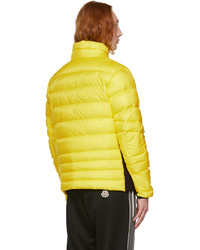 MONCLER GRENOBLE Yellow Down Canmore Jacket