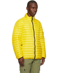 Stone Island Yellow Packable Down Jacket
