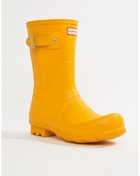 yellow rubber boots mens