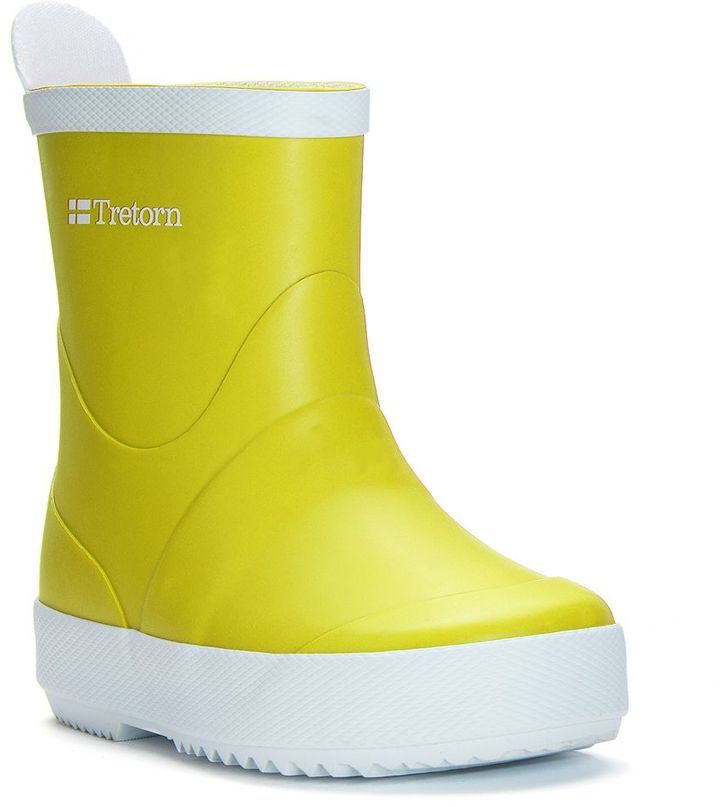 tretorn yellow rain boots