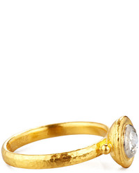Gurhan Dew Droplet 24k Rose Cut Diamond Ring