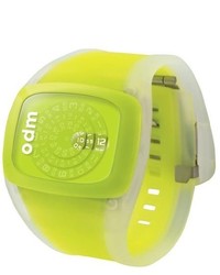 o.d.m. Unisex Dd100 3 Spin Series Yellow Watch