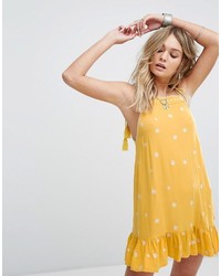 Kiss The Sky Festival Embroidered Dress With Tassels