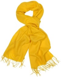 Enrico Coveri Coveri Collection Fringed Solid Wool And Cashmere Wrap