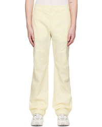 Post Archive Faction PAF Yellow Darted Trousers