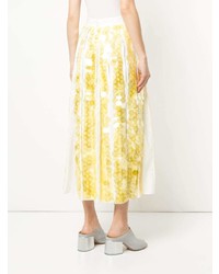 Huishan Zhang Paillette Midi Skirt