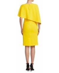 Ralph Lauren Collection Marcela One Shoulder Asymmetrical Dress