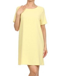 Chickadee Yellow Shift Dress