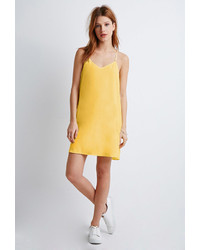 Buy Women Yellow & White Striped Sheath Dress online | Looksgud.in