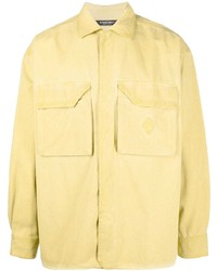 A-Cold-Wall* Embroidered Logo Cotton Overshirt