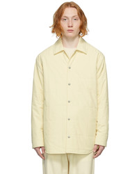 Jil Sander Yellow Recycled Quilted Jacket