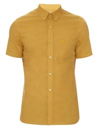 Burberry Brit Emerson Cotton And Linen Blend Shirt