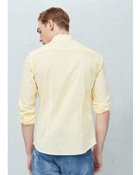 Mango Outlet Slim Fit Cotton Shirt