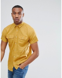Jack & Jones Premium Short Sleeve Shirt With Double Pockets