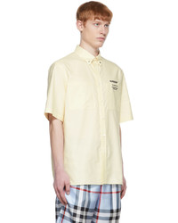 Burberry Yellow Cotton Shirt