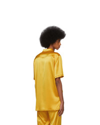 Sies Marjan Yellow Satin Rooney Shirt