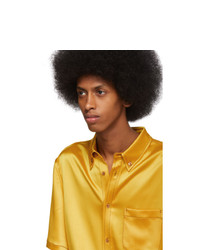 Sies Marjan Yellow Satin Rooney Shirt